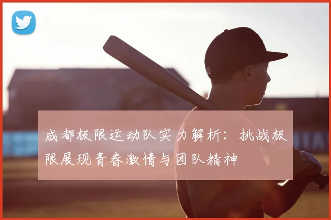 成都极限运动队实力解析：挑战极限展现青春激情与团队精神